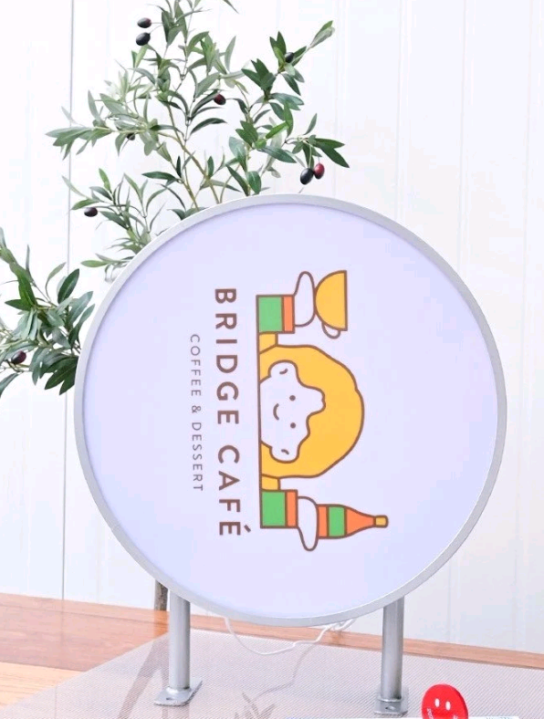 Round light box, Circle Custom Sign,Store front Sign,Outdoor Sign, Double Sided Projecting Light Box, Two sides LED Light Box