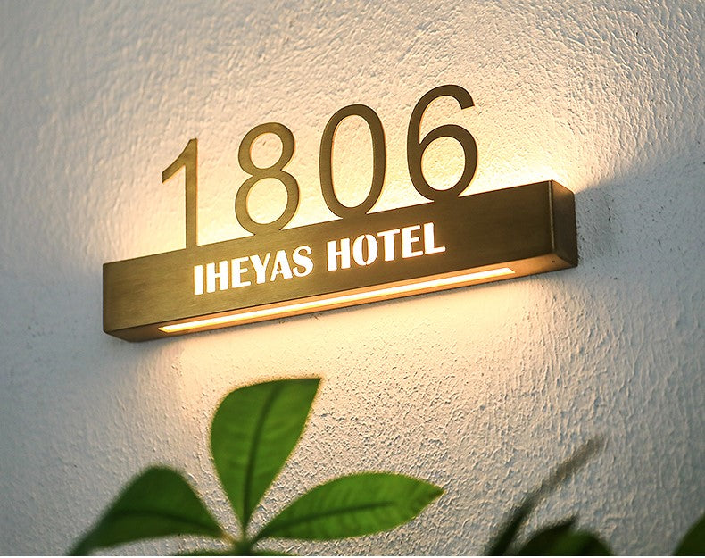 house number sign,Address House Number Sign light,address plaque